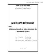 Đồng Yên Nhật Bản hiện nay và ảnh hưởng của nó đến thị trường tiền tệ Châu á