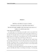 Hạch toán lưu chuyển hàng hóa tại công ty trách nhiệm hữu hạn thương mại dịch vụ Hoàng Khuyên