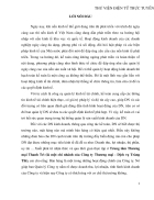 Bán hàng và xác định kết quả kinh doanh cuả Công ty Thương mại Dịch vụ Tràng Thi