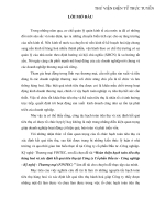 Hoàn thiện hạch toán tiêu thụ hàng hoá và xác định kết quả tiêu thụ tại Công ty Cổ phần Đầu tư Công nghiệp Kỹ nghệ Thương mại FINTEC