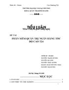 Phần mềm quản trị ngân hàng tốc độ cao core banking t24