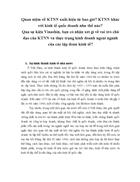 Quan niệm về KTNN xuất hiện từ bao giờ KTNN khác với kinh tế quốc doanh như thế nào Qua sự kiện Vinashin bạn có nhận xét gì về vai trò chủ đạo của KTNN và thực trạng kinh doanh ngoài ngành của c