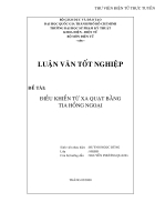 Điều khiển quạt từ xa bằng tia hồng ngoại