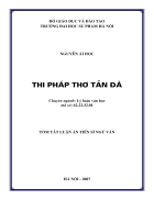 Thi pháp thơ Tản Đà