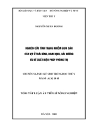 Nghiên cứu tình trạng nhiễm giun sán của vịt ở Thái Bình Nam Định Hải Dương và đề xuất biện pháp phòng trị