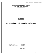 Lập trình và thiết kế web