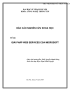 Giải pháp Web Services của Microsoft