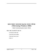 Bài thực hành mạng máy tính