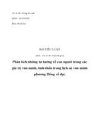 LS Văn minh thế giới Phân tích những tư tưởng về con người trong các giá trị văn minh tinh thần trong lịch sử văn minh phương Đông cổ đại