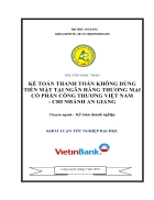 Kế toán thanh toán không dùng tiền mặt tại ngân hàng thương mại cổ phần Công thương Việt Nam chi nhánh An Giang