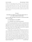 Luận văn Thẩm định tài chính dự án trong hoạt động cho vay của NHTM những vấn đề cơ bản
