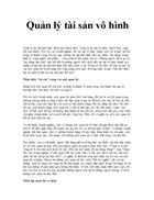 Quản lý tài sản vô hình