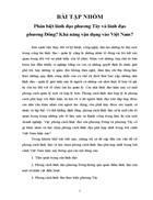 Phan biet lanh dao phuong Tay va lanh dao phuong Dong Kha nang van dung vao Viet Nam