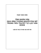 Tính Nhân Văn Qua Hình Tượng Người Phụ Nữ Trong Tiểu Thuyết Tự Lực Văn Đoàn