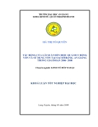 Tác động của lãi suất đến hiệu quả huy động vốn và sử dụng vốn tại Ngân Hàng Sacombank chi nhánh An Giang năm 2006 2008