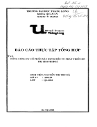 Báo cáo thực tập tại công ty cổ phần xây dựng đầu tư phát triển đô thị Thanh Hóa