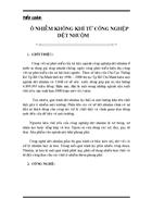 Ônhiễm không khí từ nhà máy dệt nhuộm