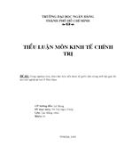 Công nghiệp hóa hiện đại hóa nền kinh tế quốc dân trong thời kỳ quá độ lên chủ nghĩa xã hội ở Việt Nam