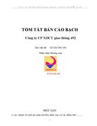 Tóm tắt bản cáo bạch Công ty cô phâ n Xây dựng công trình giao thông 492