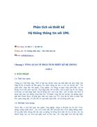 Phân tích thiết kế hệ thống thông tin URL