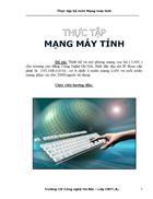 Thiết kế và mô phỏng mạng cục bộ LAN cho trường cao đẳng Công Nghệ Hà Nội Biết dãy địa chỉ IP được cấp phát là 192 168 0 0 16 có ít nhất 3 miền mạng LAN và mỗi miền mạng phục vụ c