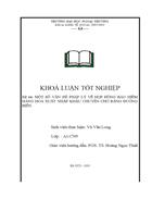 Một số vấn đề pháp lý về hợp đồng bảo hiểm hàng hoá xuất nhập khẩu chuyên chở bằng đường biển