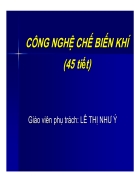 Công nghệ chế biến khí