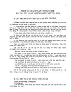 Một số giải pháp công nghệ trong xử lý ô nhiễm môi trường tại các mỏ than