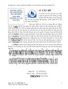 Áp dụng một số công cụ phân tích hệ thống cho dự án Du lịch sinh thái tại rừng Trà Sư