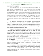 Dự án Khai thác quặng đồng tại Cổ Vài Cầu Sắt xã Sơn Hải huyện Lục Ngạn tỉnh Bắc Giang