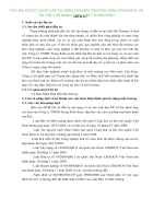 Báo cáo ĐTM Dự án đầu tư mở rộng cơ sở sản xuất bao PP và bao phức hợp