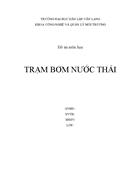 Trạm bơm nước thải