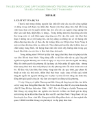 Đánh giá tác động môi trường Dự án khai thác than tại khu vực III mỏ than Nước Vàng