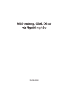 Môi trường Giới Di cư và Người nghèo