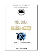 Tiểu luận hướng nghiệp Tập đoàn BAT