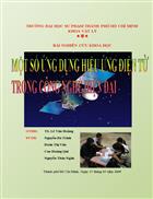 Mot so ung dung hieu ung dien tu trong cong nghe hien dai