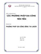 Phương Pháp Gia Công tiên tiến Bằng Tia Laser