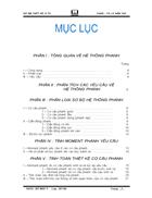 Thuyết minh đồ án thiết kế ô tô thiết kế hệ thống phanh cho xe khách lt Đồ án TN năm 2011 gt