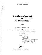 Ônhiễm không khí và xử lý khí thải Full T 1 GS TS Trần Ngọc Chấn