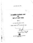 Ônhiễm không khí và xử lý khí thải Full T 3 GS TS Trần Ngọc Chấn