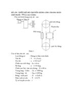 Thiết kế bộ truyền động cho thang máy chở người nhà cao tầng