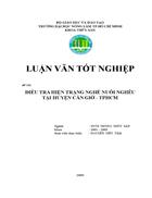 Điều tra hiện trạng nghề nuôi nghêu tại huyện Cần Giờ TPHCM