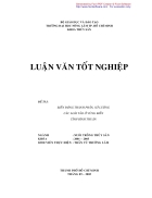 Biến động thành phần số lượng các loài tảo ở vùng biển tỉnh Bình Thuận