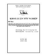 Hiệp định về chống bán phá giá của wto và một số giải pháp chống bán phá giá của việt nam trong tiến trình hội nhập kinh tế quốc tế