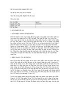 Đề tài môn thu nhận yêu cầu New Diary Food VietNam