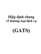 Hiệp định thương mại quốc tế GATT 1994 TRIPS GATS