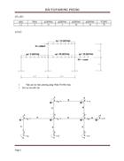 Bài tập lớn Phần Tử Hữu Hạn tính toán dầm phẳng và khung phẳng