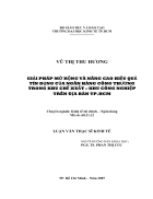 Giải pháp mở rộng và nâng cao hiệu quả tín dụng của ngân hàng công thương trong khu chế xuất khu công nghiệp trên địa bàn TP HCM