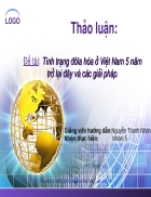 Đề tài Tình trạng đôla hóa ở Việt Nam 5 năm trở lại đây và các giải pháp trở lại đây và các giải pháp