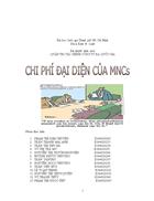 Bài học thực tế và những giải pháp hạn chế Chi phí đại diện cua công ty đa quôc gia MNCs